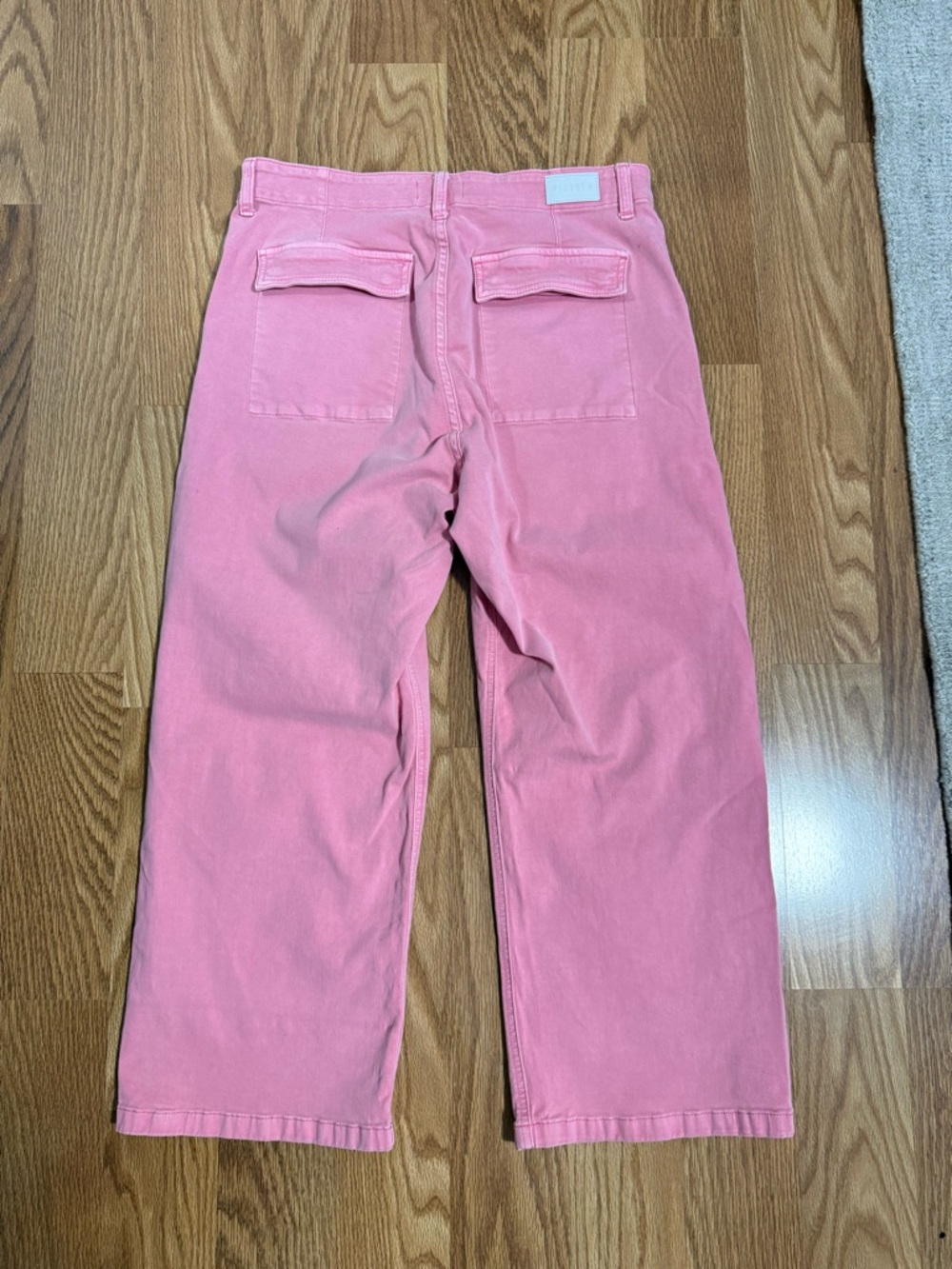 pistola Wide-Leg Utility Pants in Rose Pink size 31 - Picture 6 of 12